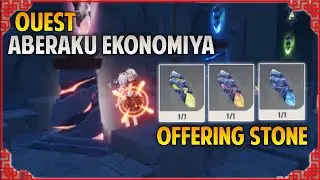 [ Ekonomiya ] find and offering stone Aberaku genshin impact