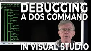 The Visual Studio Debugger Helped Me Bring an old MS-DOS Command Back From The Dead.