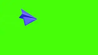 Airplane flying green screen effect video | Paper plane green screen video | green screen effects