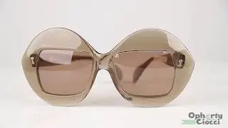 Authentic Vintage rare oversized Sunglasses by Udo Proskch - Serge Kirchhofer