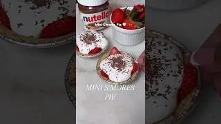 Mini S‘mores Pie 🤍 