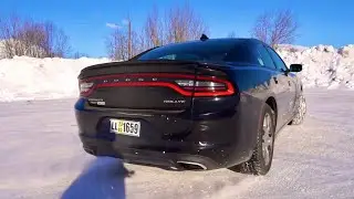 Обкатка утопленника после ремонта. Dodge Charger.