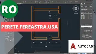 Cum să desenezi Pereți, Ferestre, Uși în AutoCAD | Detaliat