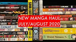 New Manga Haul - July/August 2020