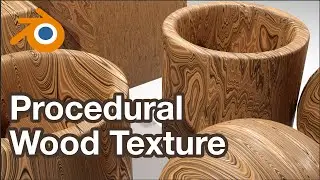 Procedural Wood Texture in Blender Tutorial