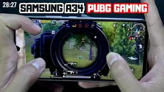 Test game PUBG on Samsung Galaxy A34