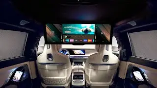 Top 10 ELECTRIC cars with LUXURY INTERIORS and LCD SCREENS in 2024-2025