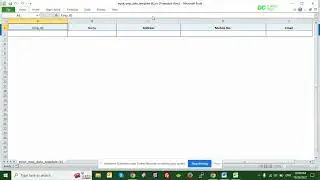 Excel sheet data upload into database using Oracle Apex