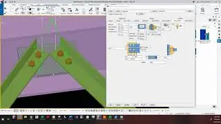 Tekla for Beginner   Bolted Gusset Connection