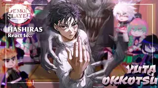 Hashiras react to Yuta Okkotsu as new hashira || Demon slayer & Jujutsu kaisen || Made by Yuk!ra