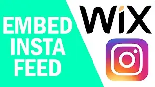 How to Embed Instagram Feed on Wix Website! (2021)