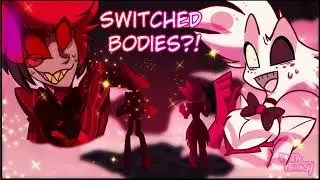 Angel & Alastor switch bodies!!?!? | Hazbin Hotel Comic dub | The switch