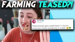 *NEW* EA Tease Farming for New Expansion Sims 4?! Sims 4 News