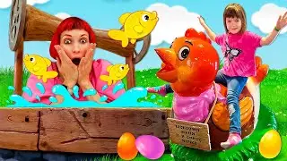 Капуки Дети — Детская ферма 🐣🐓 Веселые развивающие игры для детей