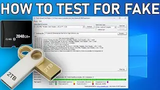 USB Flash Drive Card Tester Guide