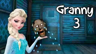 Granny Frozen Chapter 3! Bad Ending! Funny moments at granny's house!