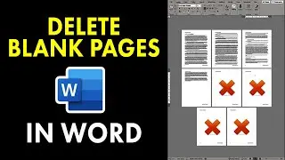 How to Delete Blank Pages in Word