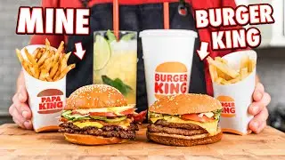 Making The Burger King Whopper Meal At Home | But Better