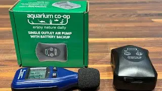 Aquarium Co-Op Air Pump with battery back up.