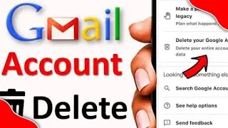 How to Delete Gmail Account Permanently | Gmail account delete kaise kare | Gmail id delete 2024