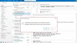 How to Reopen Items in Outlook After Unexpected Closure | Recover Your Last Session Easily