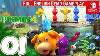 Pikmin 4 [Switch] Full Demo Gameplay Walkthrough Part 1 | No Commentary