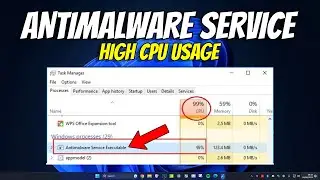 2024 UPDATED: How To Fix Antimalware Service High CPU Memory Usage