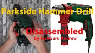 Parkside Hammer Drill PSBM 750 B3 Disassembling