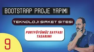 Bootstrap 5 İle Teknoloji Şirketi Site Tasarımı - Portföyümüz Sayfası Tasarımı!