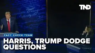 Both Trump and Harris dodge key issues in presidential debate