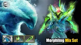 Dota 2 Morphling Mix Set Darktrench Stalker + Crown of Tears + Blade of Tears