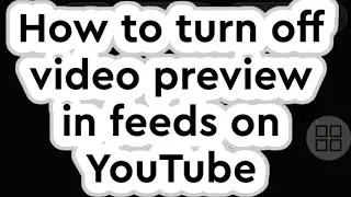 Turn Off Automatic Video Preview on YouTube to save data. #shorts