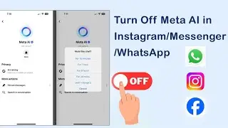 How to Turn Off Meta AI in Instagram/Messenger/WhatsApp Easily | Android Data Recovery