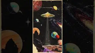 Retro Sci-Fi Animated Video Loop #1 #spotifycanvas #art #space #motiongraphicsartist