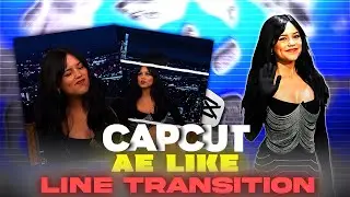 CapCut Ae Transition Tutorial With Glitch Effect In Just 4 Minute 🔥