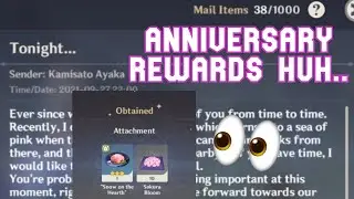 So THIS is what WE get on the Anniversary Day of Genshin Impact