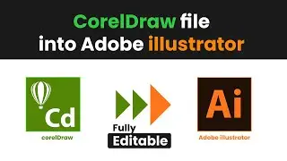 coreldraw file open in illustrator # fully editable