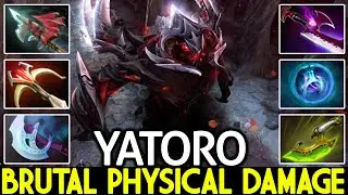 YATORO [Shadow Fiend] Insane Hard Carry with Full Physical Build Dota 2