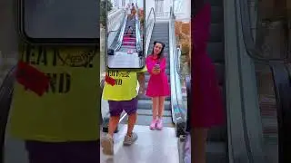 Funny Escalator Tutorial #katebrush #shorts #tutorial