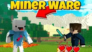 Разучился играть?! Miner Waer Minecraft pe на телефоне