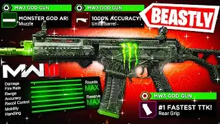 MONSTER NO RECOIL AR 😈 #1 BEST MTZ 556 CLASS SETUP MW3! (Best MTZ 556 Loadout Build Modern Warfare 3