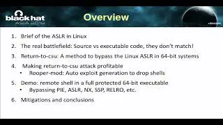 return-to-csu: A New Method to Bypass 64-bit Linux ASLR