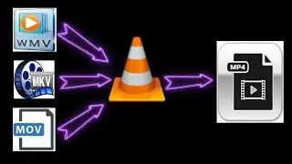 How to Convert Any Video File to MP4 Using VLC Player , Convert MKV, MP4, AVI, MP3 .....