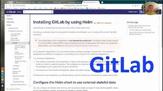 Установка gitlab в kubernetes