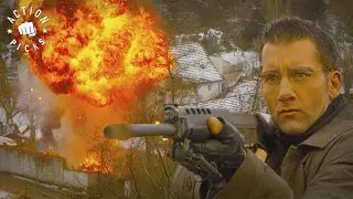 Epic Snowy Sniper Shootout | The Bourne Identity