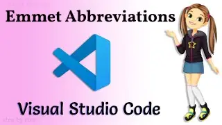 Emmet Abbreviations in Visual Studio Code Editor.