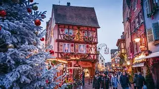 🎁 Colmar, France Walking Tour (4K 60fps) Christmas Markets [ Europe ] ✅ With subtitles!