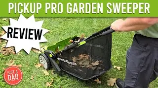 GardenSweep Pickup Pro Garden Sweeper REVIEW