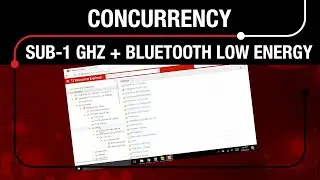 SimpleLink CC1352R Sub-1 GHz + Bluetooth low energy concurrency example