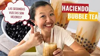 Como hacer bubble tea (Boba Tea)? | Bubble tea recipe | La mejor receta de te de boba | Karina Gao